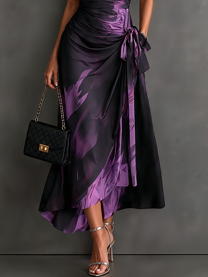 Kaia - Soft-Touch Wrap Shirt Dress