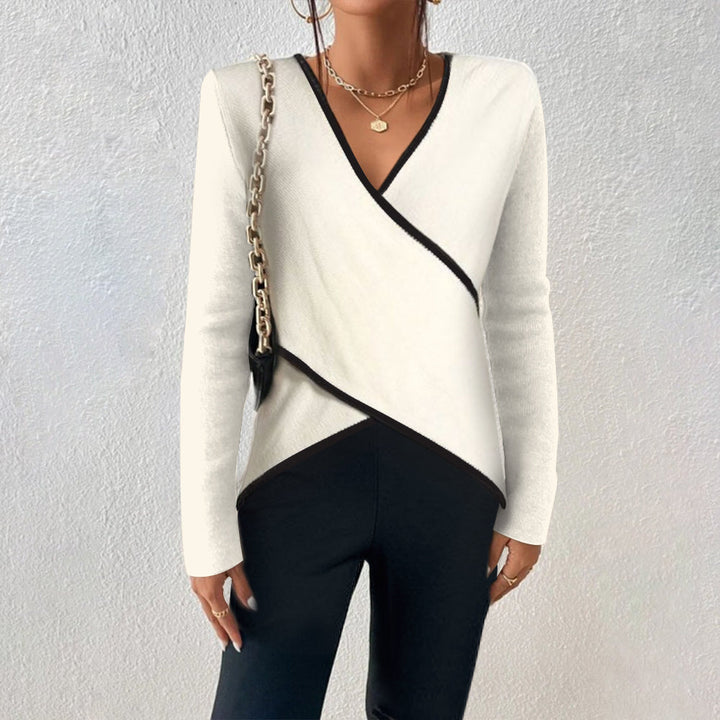 Arceline - Soft-Touch V-Neck Sweater