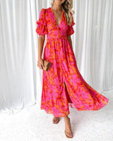 Faye - Flowing Maxi Dress