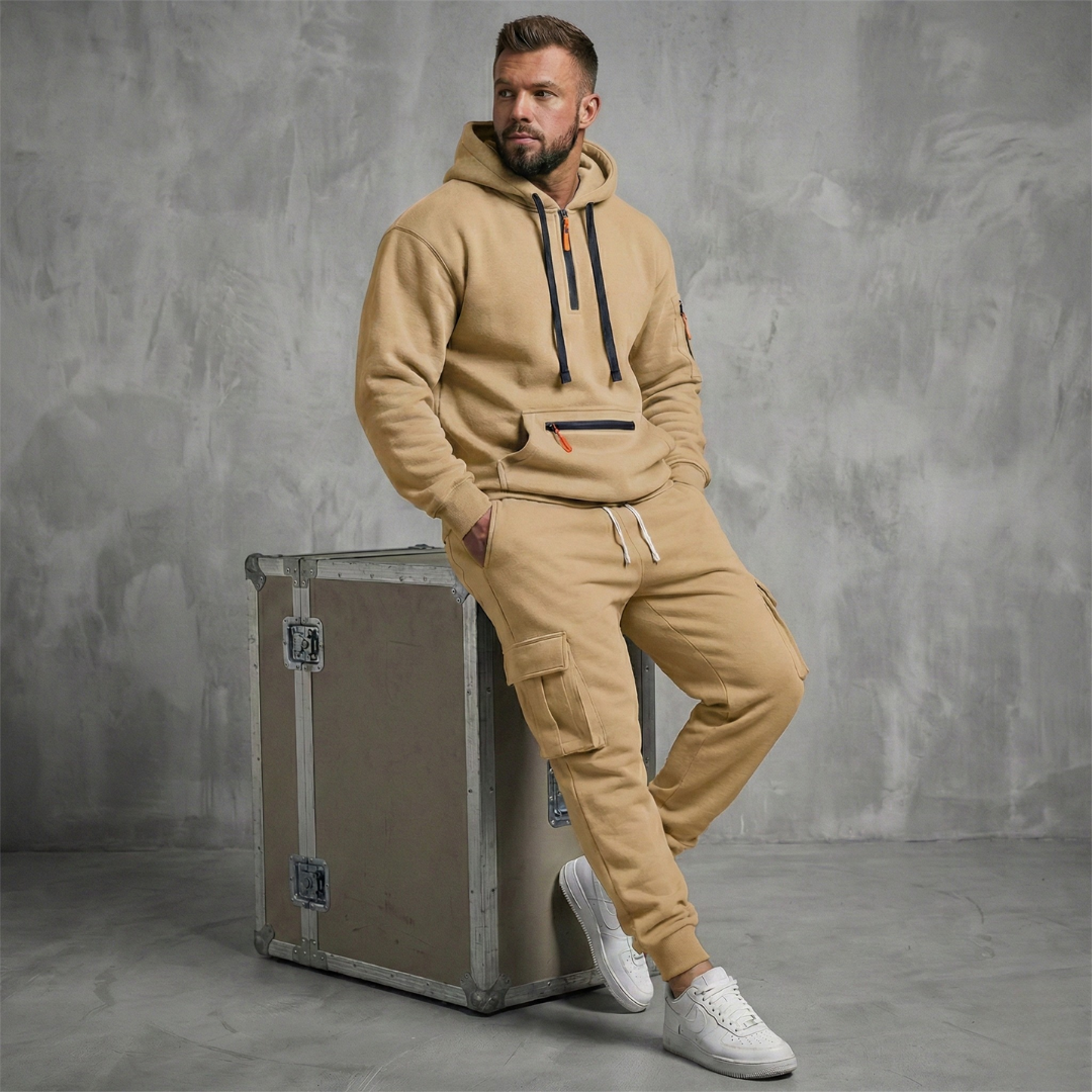 Mason - Thermal Men's Hoodie & Jogger Set
