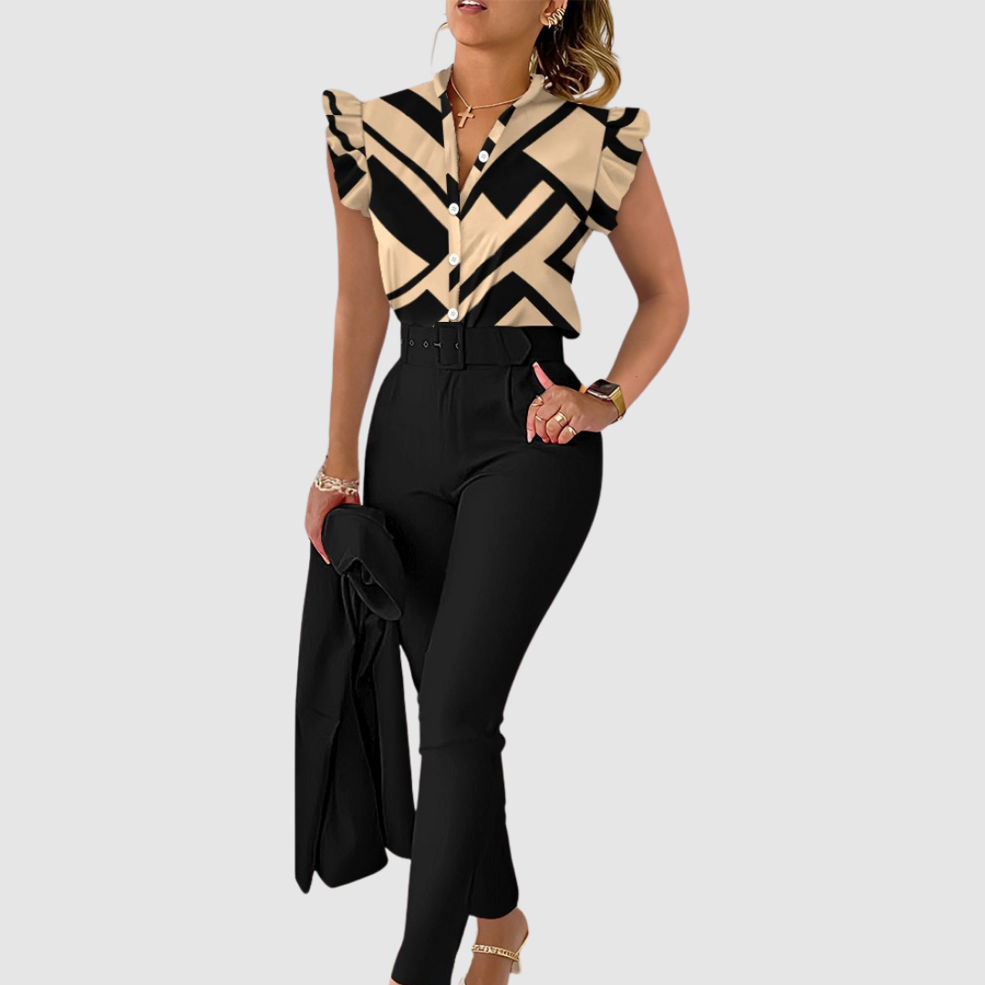 Ginevra - Soft-Touch Boho Two-Piece Set