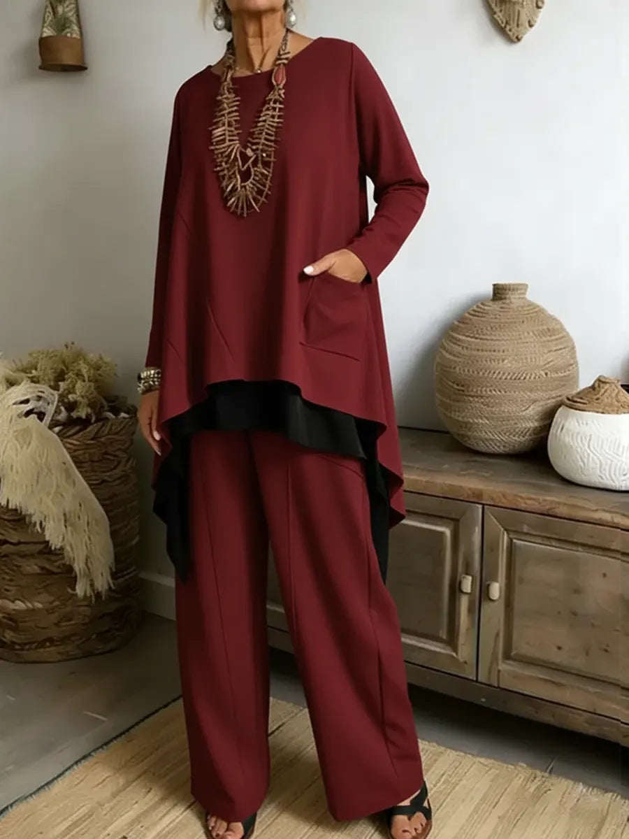 Serelith - Stylish Casual Two Piece Set