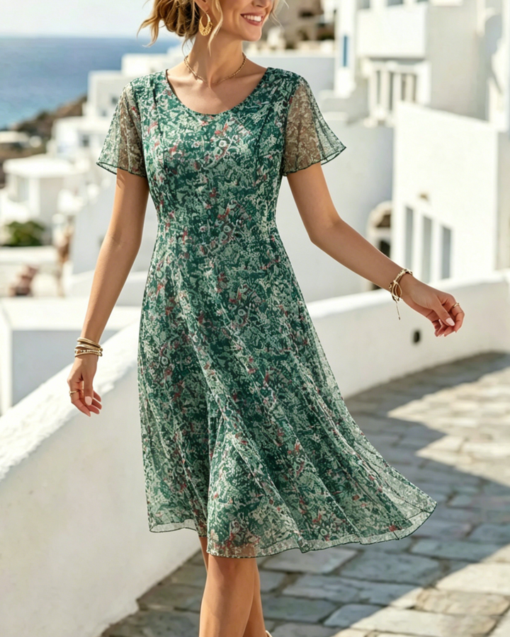 Kynara - Printed Knee Length Dress