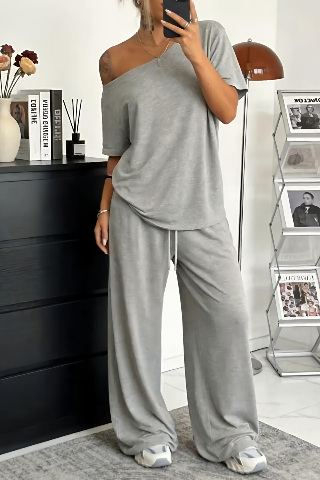 Cosima - Loose Fit Top and Trousers Set