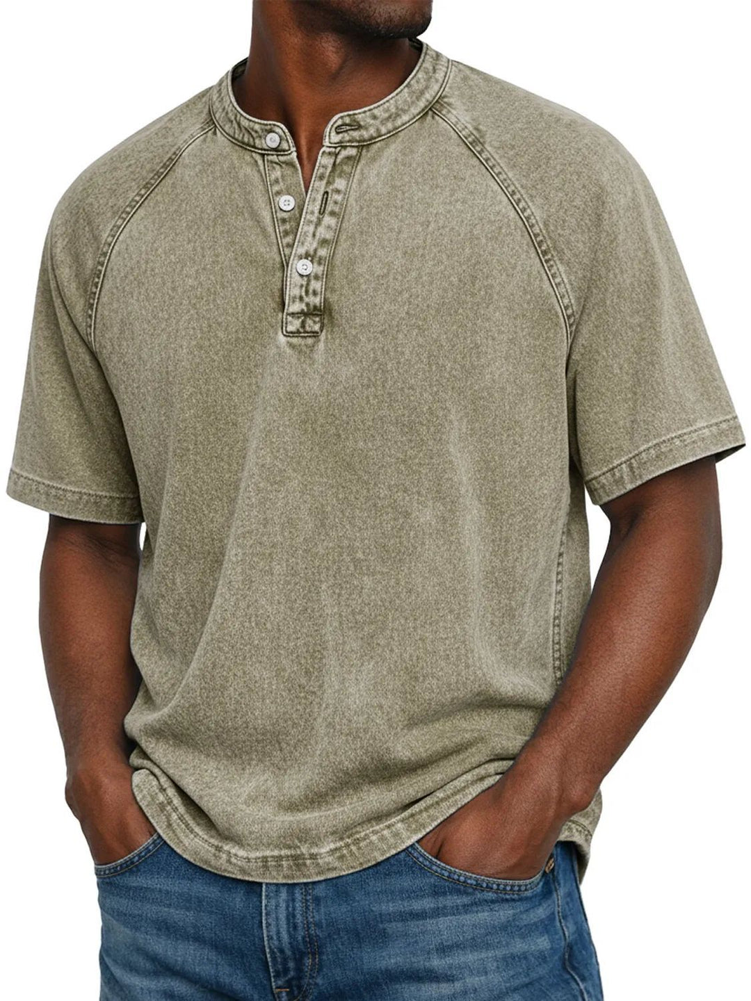 Flynn - Soft-Touch Vintage-Washed T-Shirt