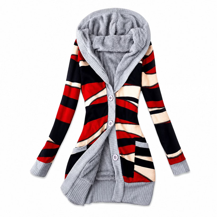 Ines - Thermal Hooded Cardigan