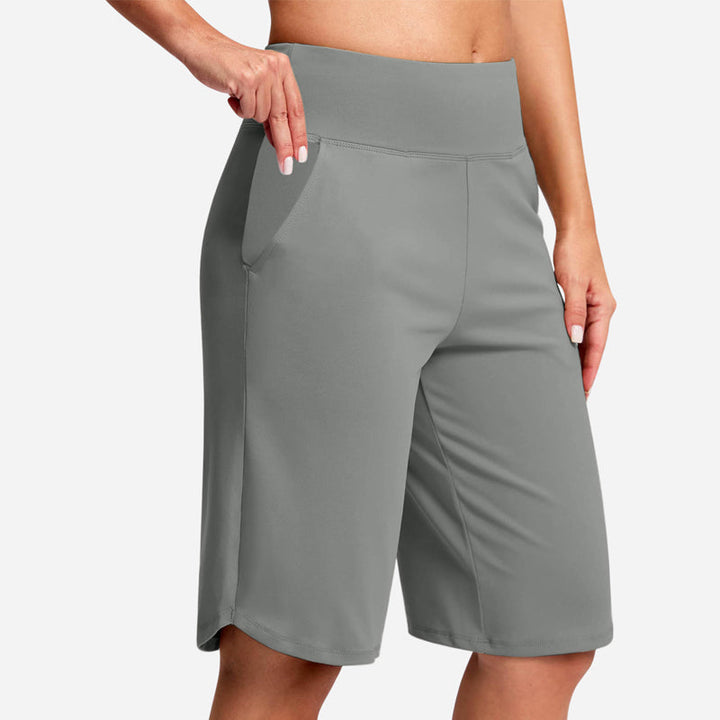 Kendall - High Waist Pocket Biker Shorts
