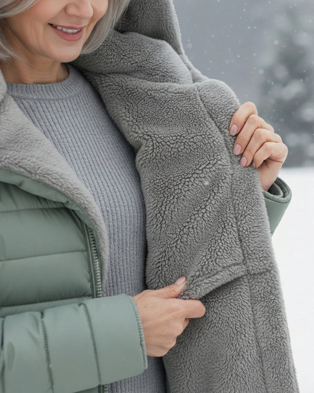 Leni - Warm Lined Hooded Puffer Coat