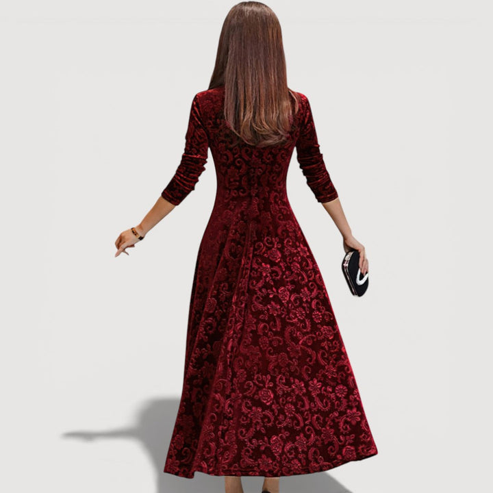 Orliya - Luxe Soft-Touch Evening Dress