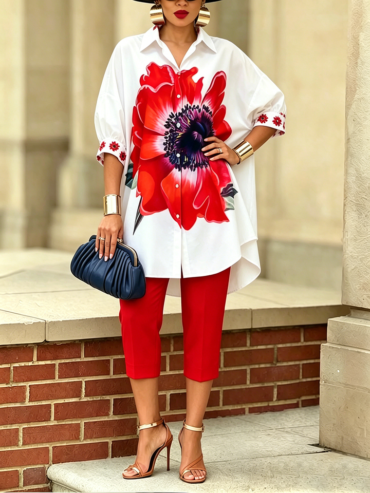 Xaviera - Soft-Touch Boho Two-Piece Set