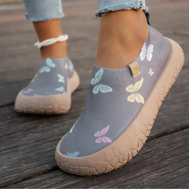 Allegra - Cushioned Slip-On Sneakers