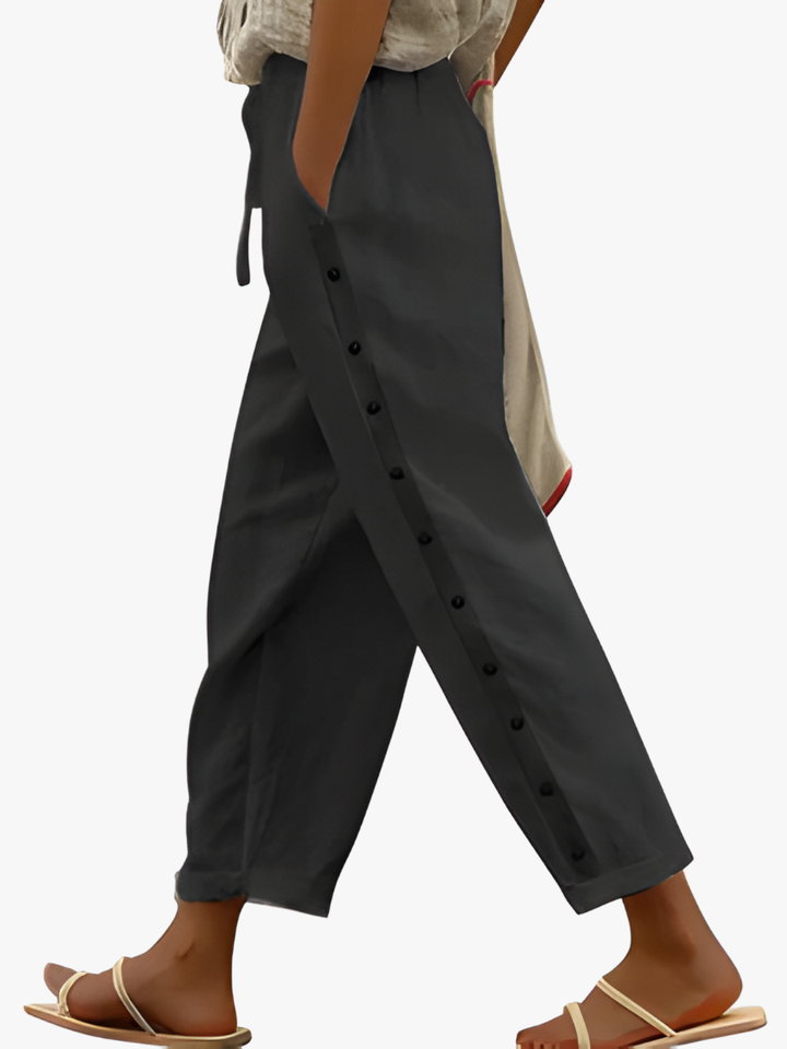 Violetta - Breathable Cropped Trousers