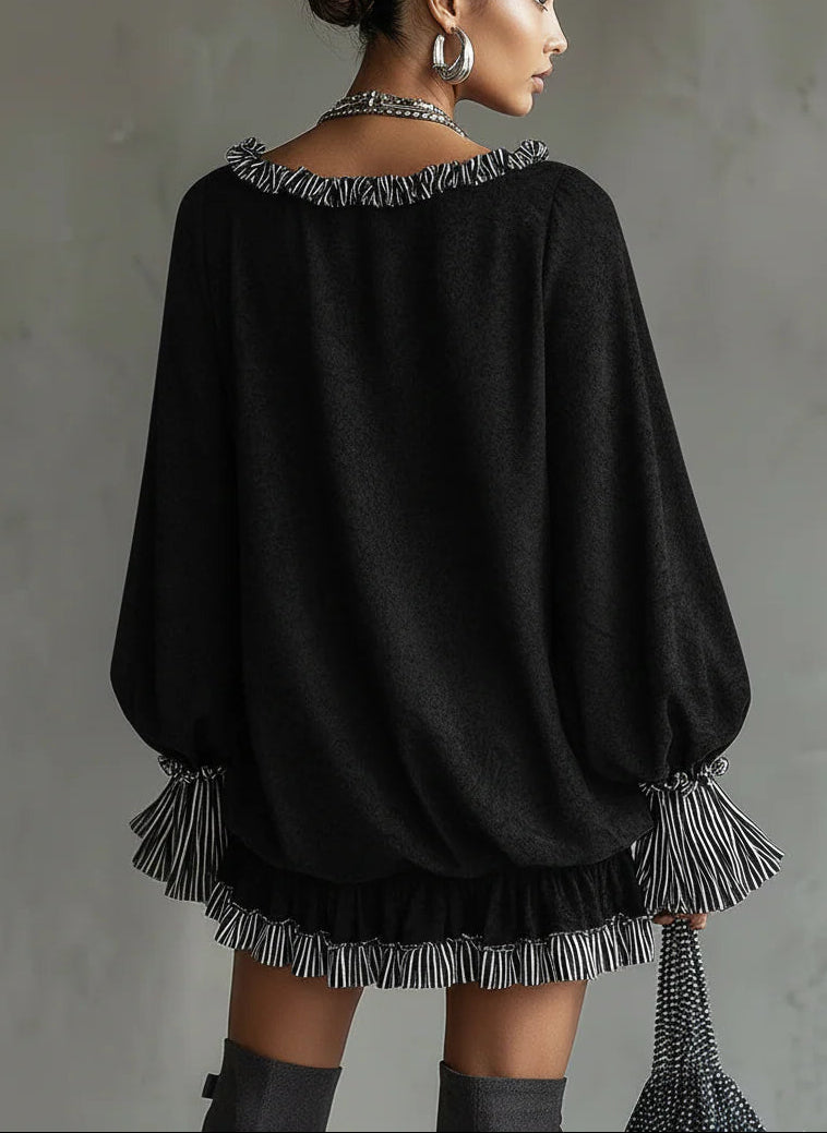 Marivene - Stylish Casual Mini Dress