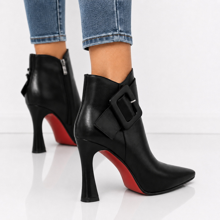 Zelina - Sculpted Ankle Boots