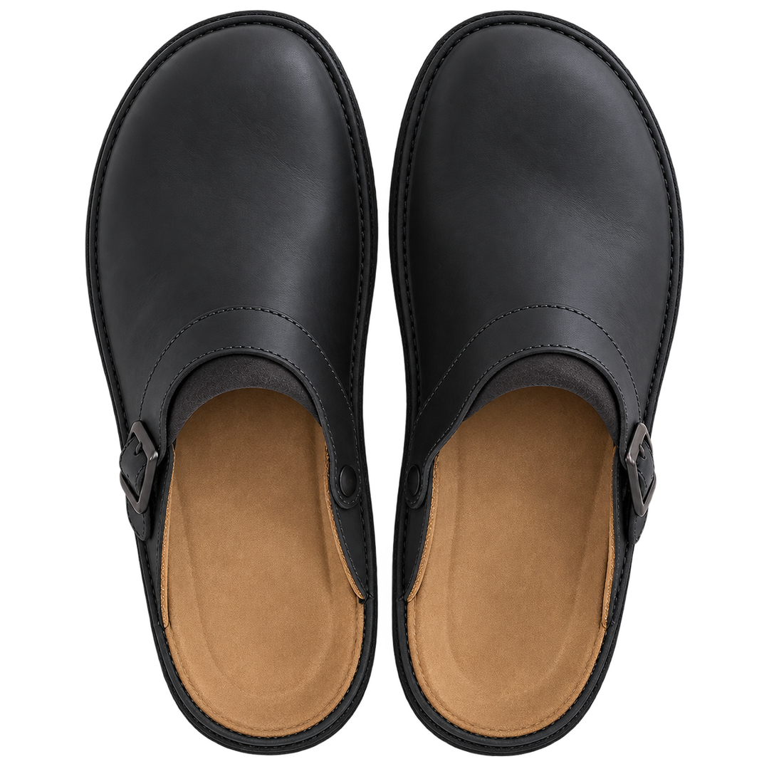 Falk - Buckle Strap Comfort Clogs