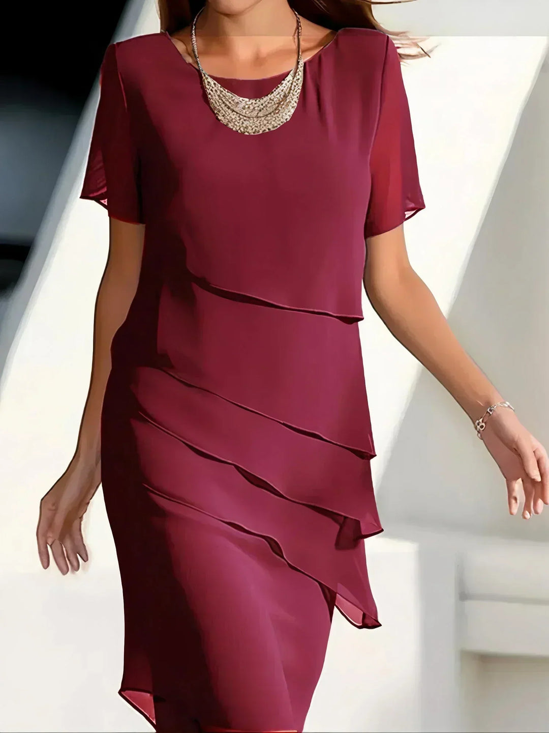 Kallira - Elegant Layered Dress
