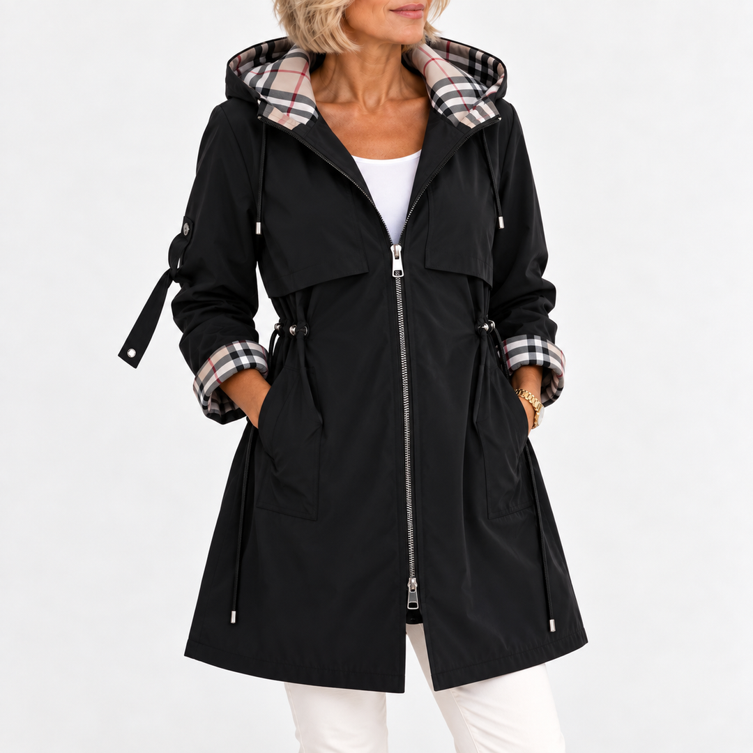 Thirza - Weatherproof Hooded Coat