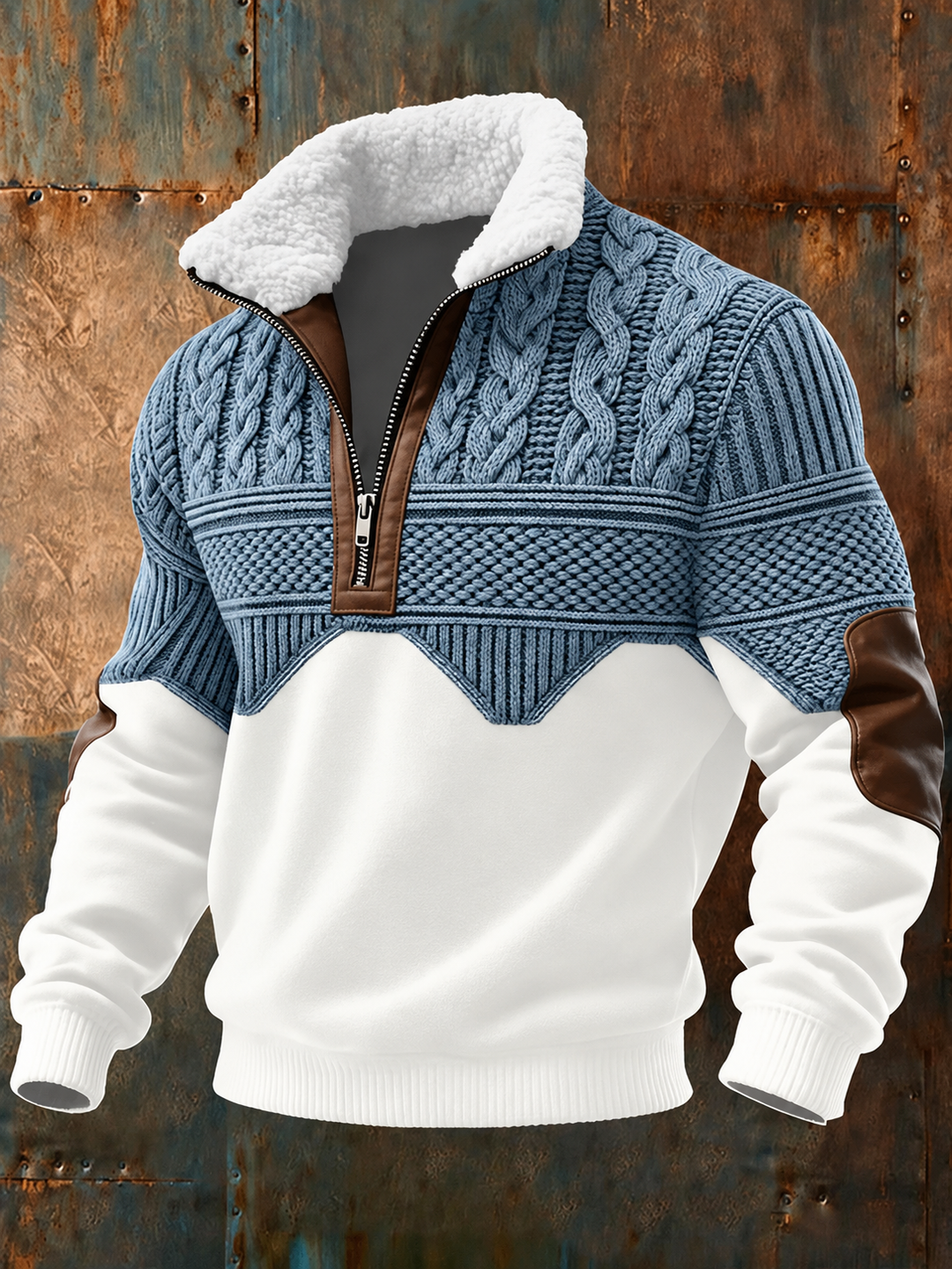 Brady - Soft-Touch Knit-Look Sweater
