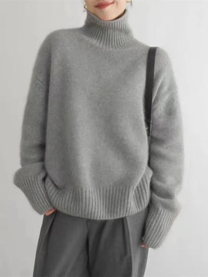 Emani - Soft-Touch Turtleneck Sweater