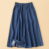 Sibylla - Soft-Touch A-Line Skirt