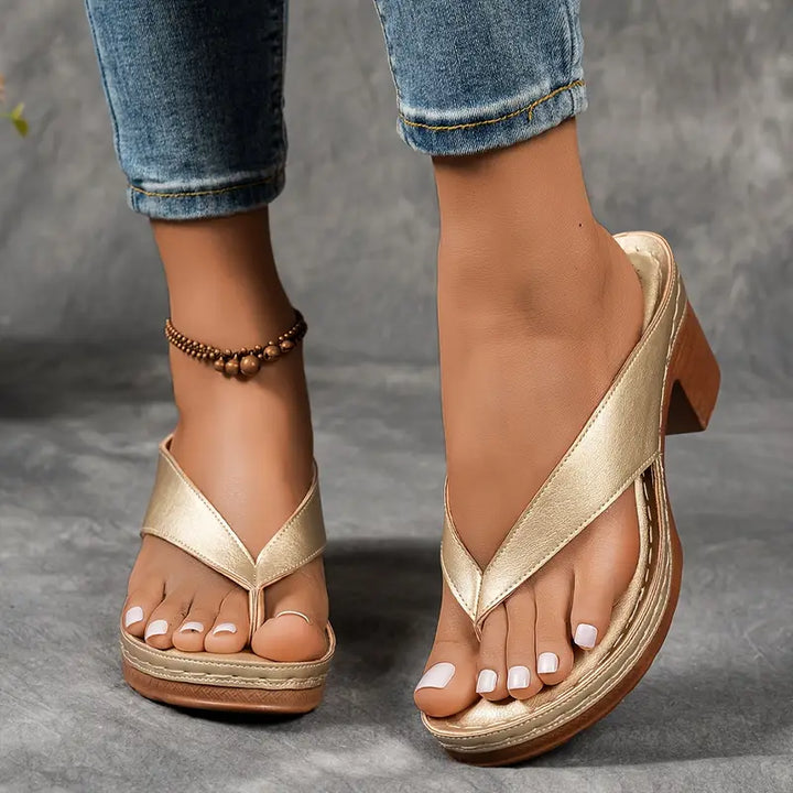 Jorja - Contoured Heeled Sandals
