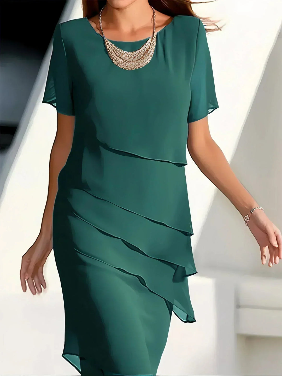 Kallira - Elegant Layered Dress