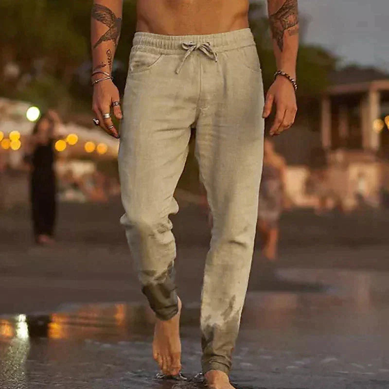 Lyrik - Premium Linen Beach Trousers