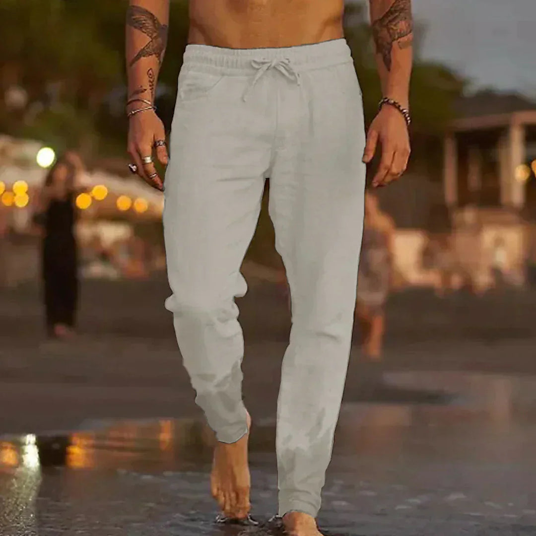 Lyrik - Premium Linen Beach Trousers