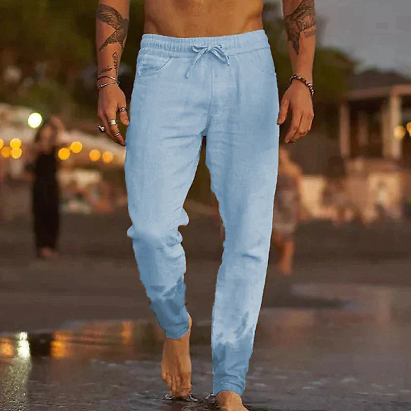 Lyrik - Premium Linen Beach Trousers