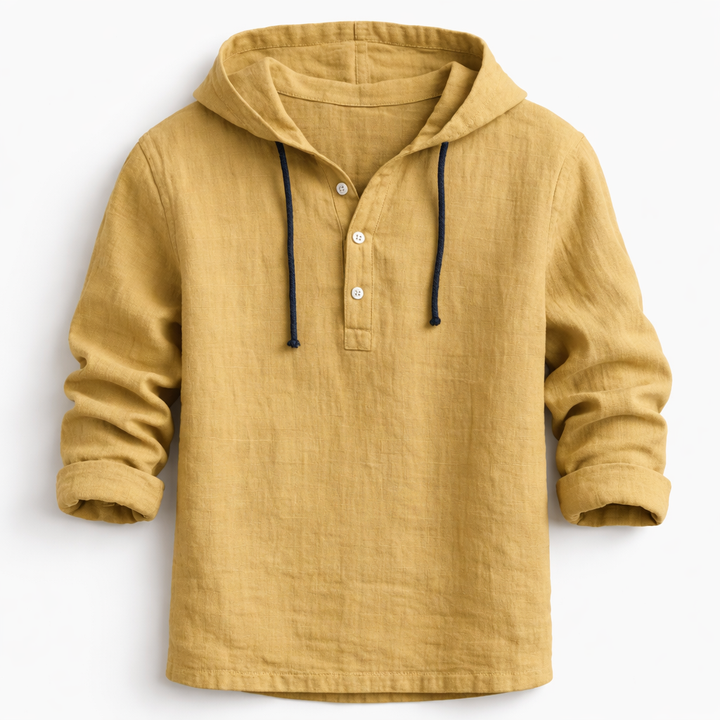 Alton - Breathable Linen Hoodie