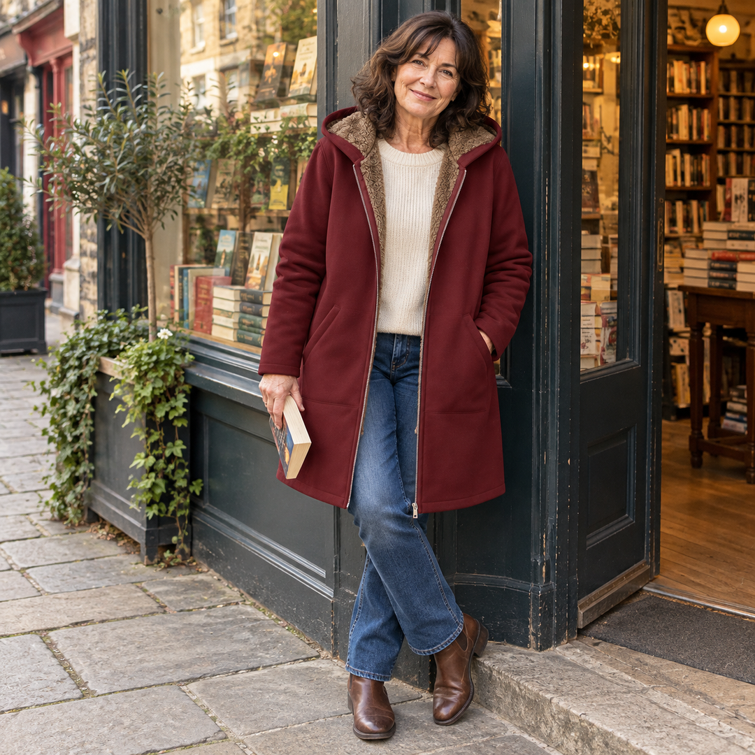 Nadja - Hooded Longline Coat
