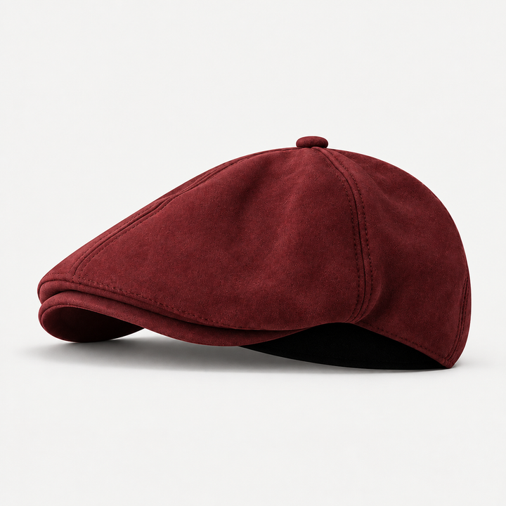 Marten - Topstitched Panelled Beret