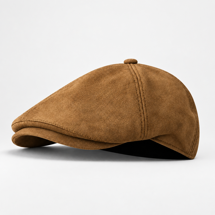 Marten - Topstitched Panelled Beret