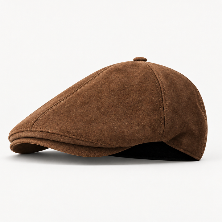 Marten - Topstitched Panelled Beret