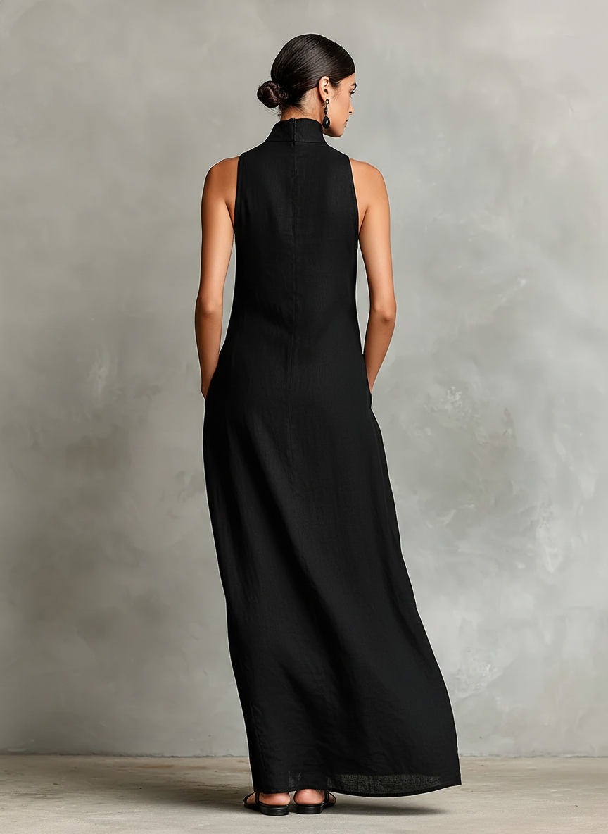 Tabitha - Premium Linen Maxi Dress