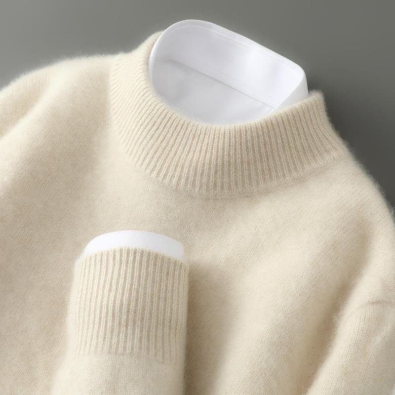 Ulvian - Soft-Touch Mock Neck Sweater