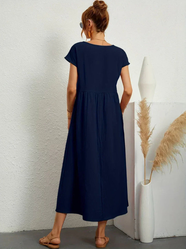 Keiraen - Soft-Touch Elegant Dress