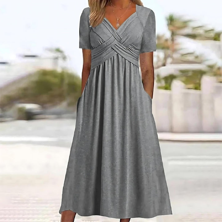 Payton - Soft-Touch A-Line Midi Dress