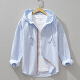 Jexon - Lightweight Linen Hooded Shirt