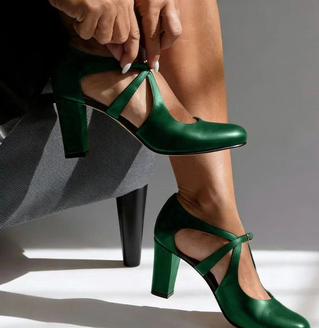 Elspeth - Cushioned Block Heels