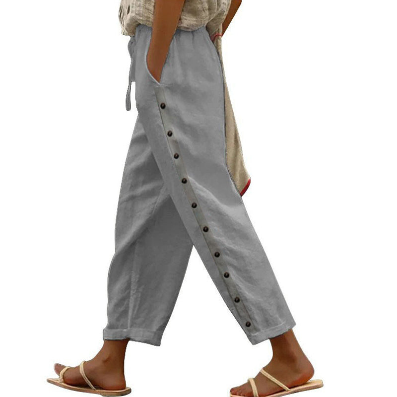 Violetta - Breathable Cropped Trousers