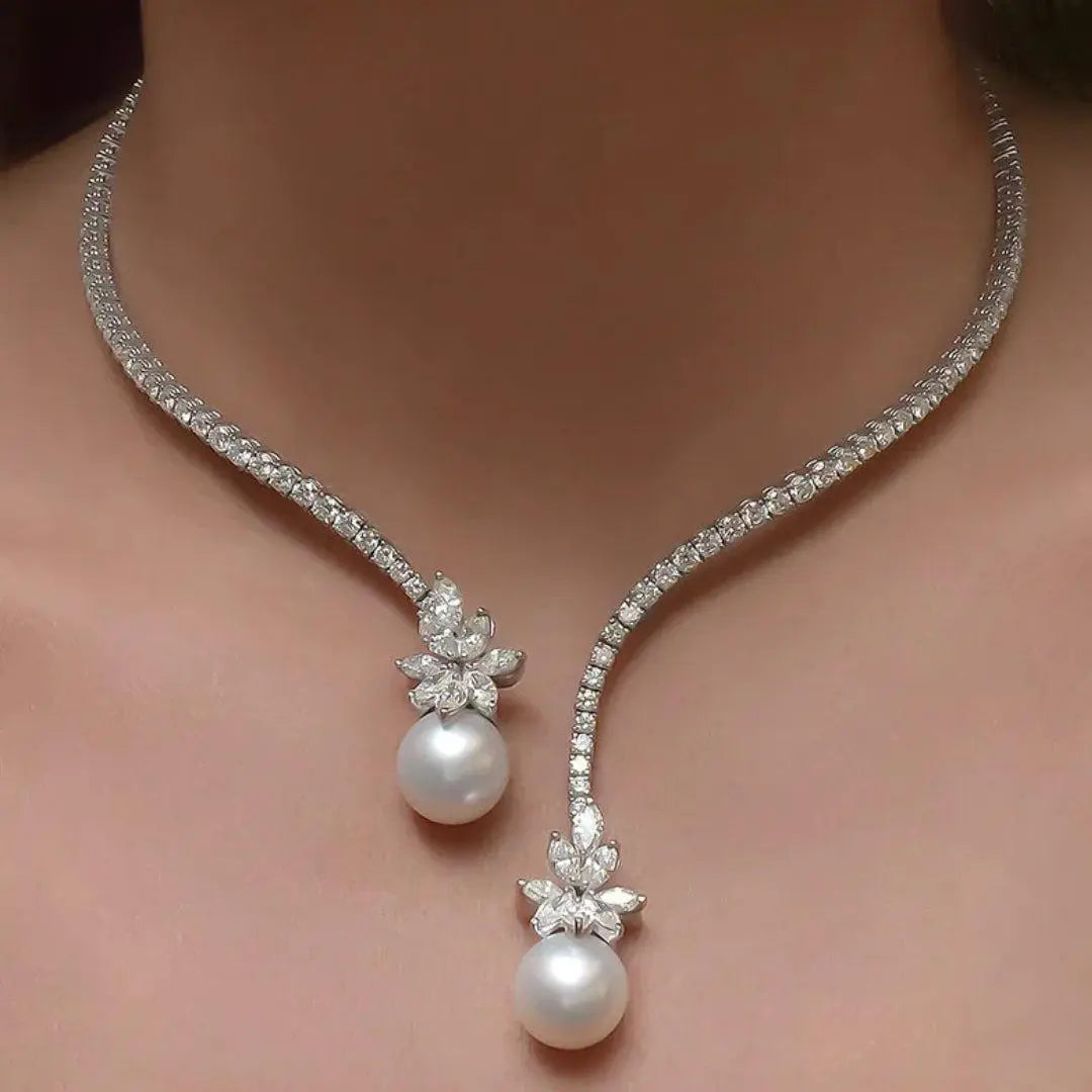 Sorin - Double Drop Pendant Necklace