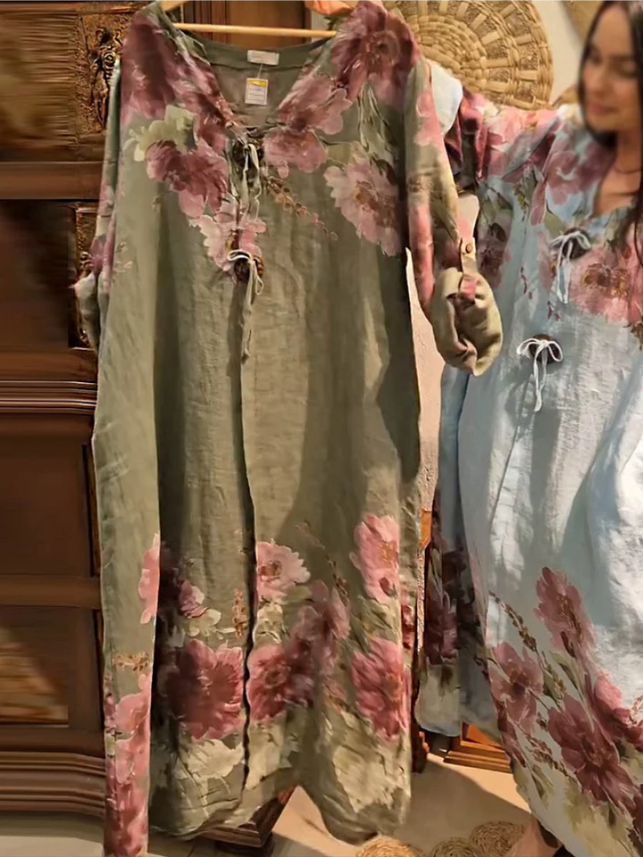 Tirenae - Soft Touch Floral Dress