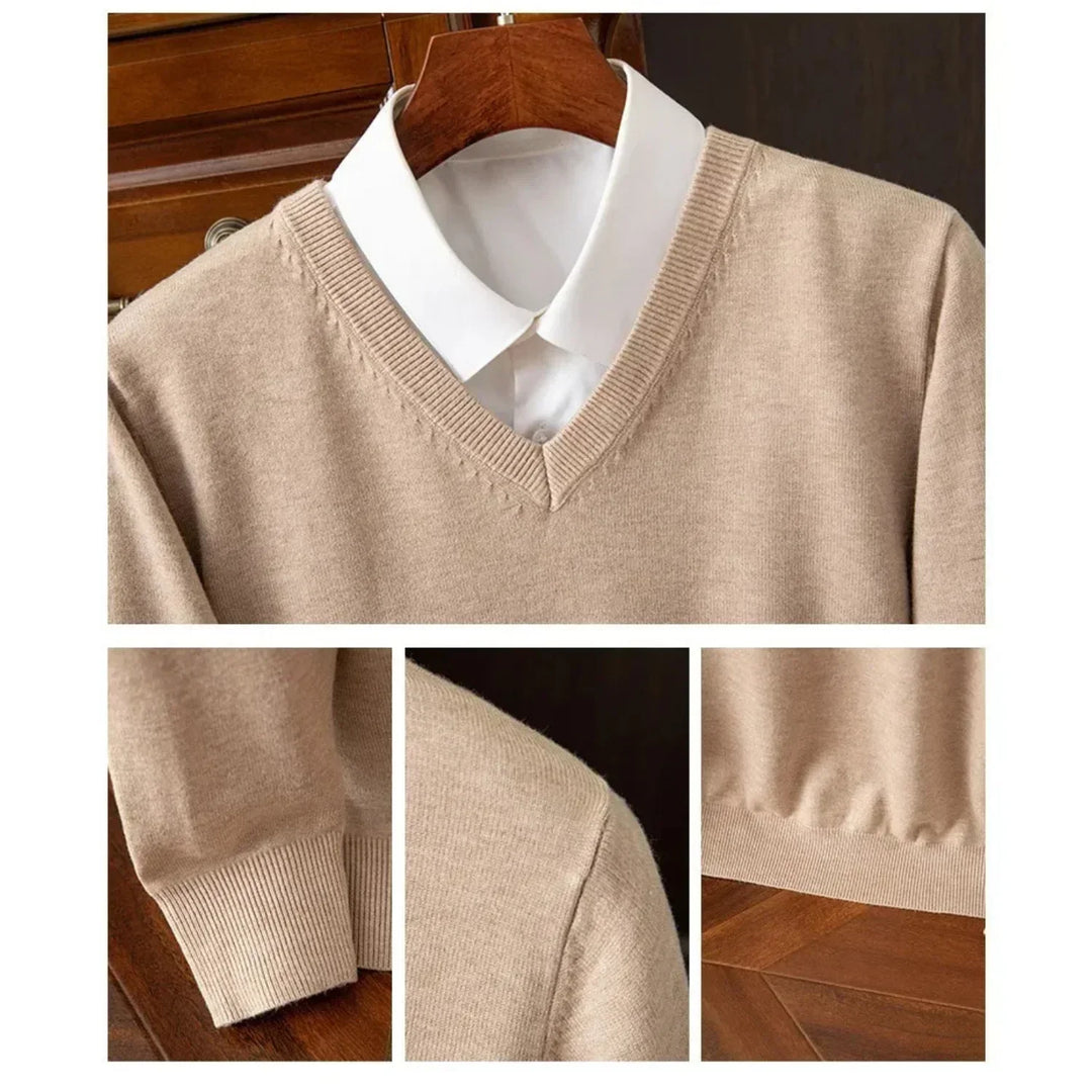 Henry - Soft-Touch V-Neck Jumper
