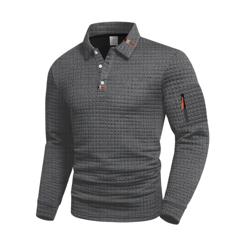 Reeve - Textured Polo Shirt