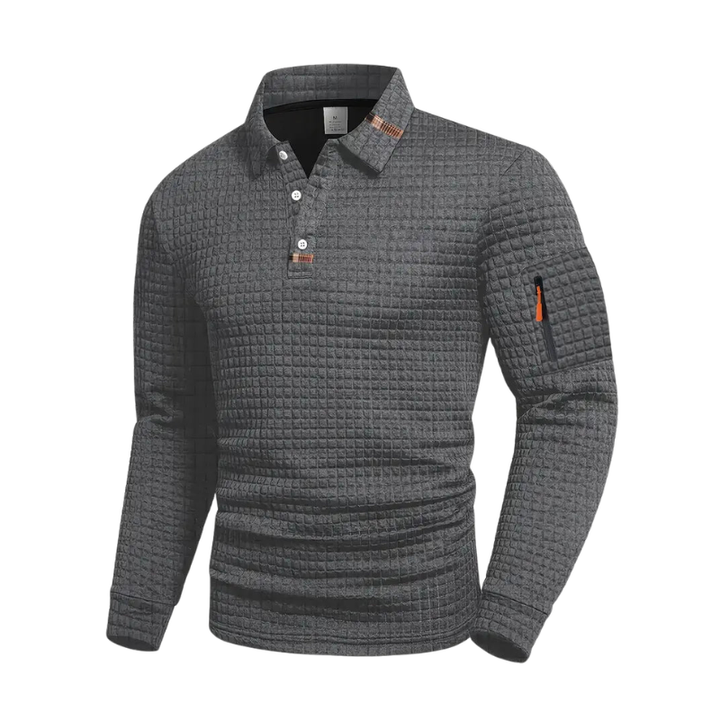 Reeve - Textured Polo Shirt