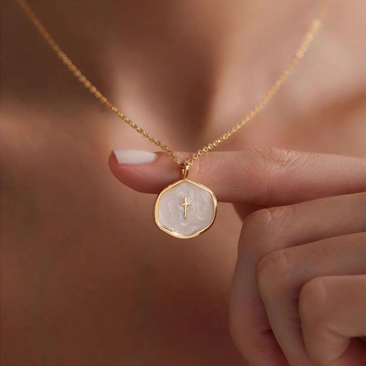 Saniya - Cross Pendant Necklace