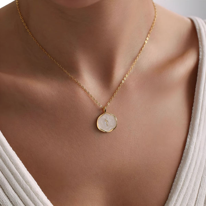 Saniya - Cross Pendant Necklace