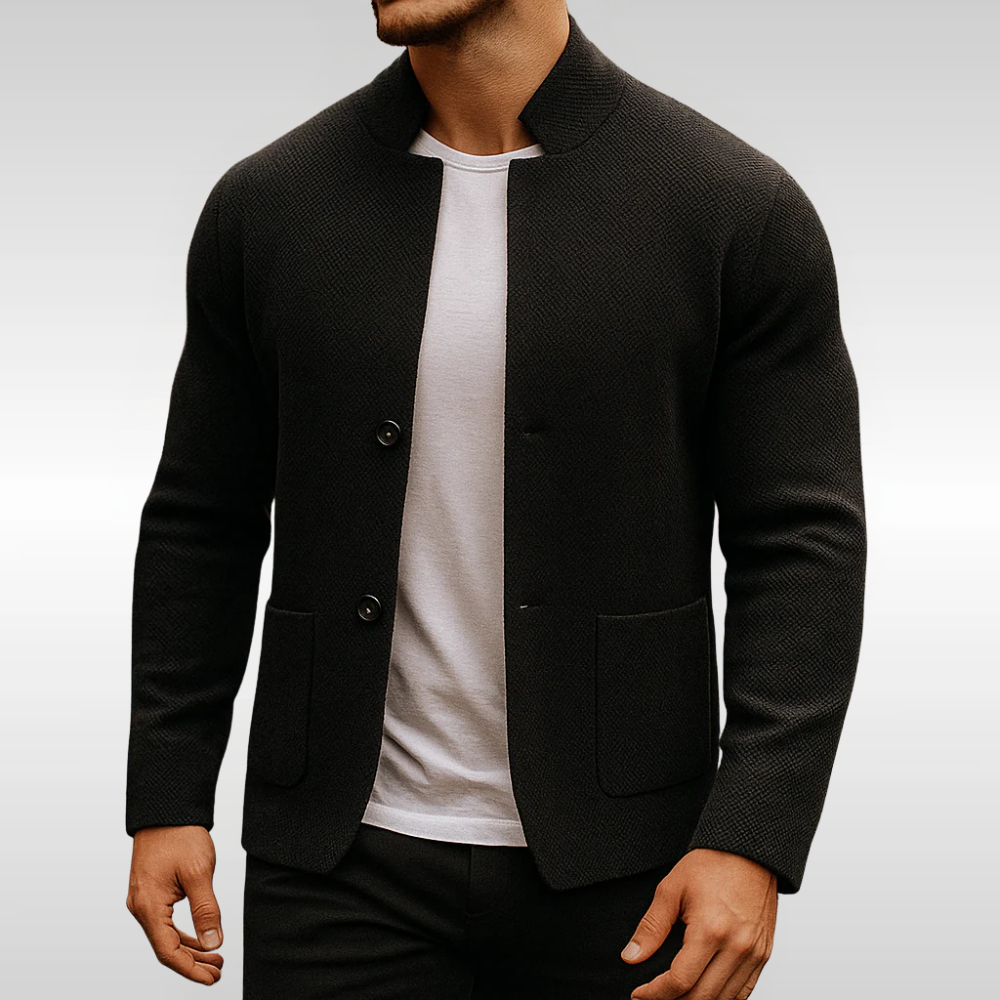 Roderick - Textured Cardigan