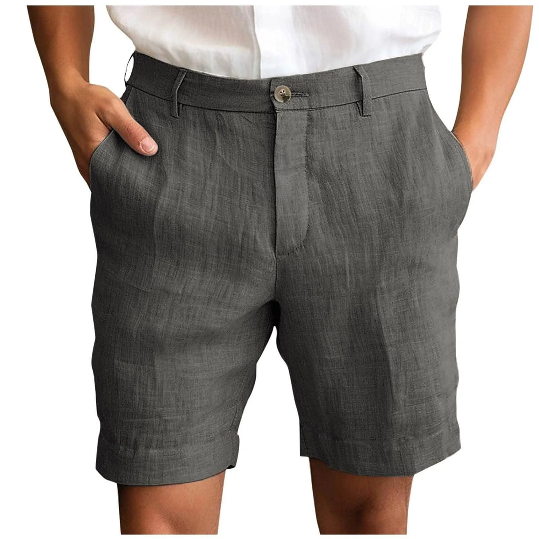 Calen - Tailored Linen Shorts